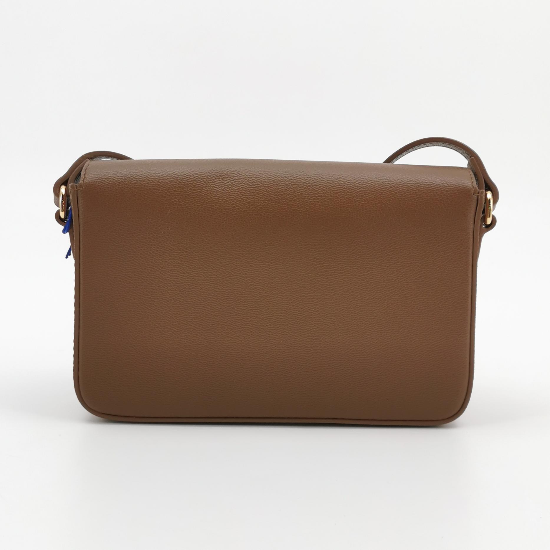 Burberry New Hampshire Shoulder Bag House Check Canvas and Leather Small — photo 3 of 11