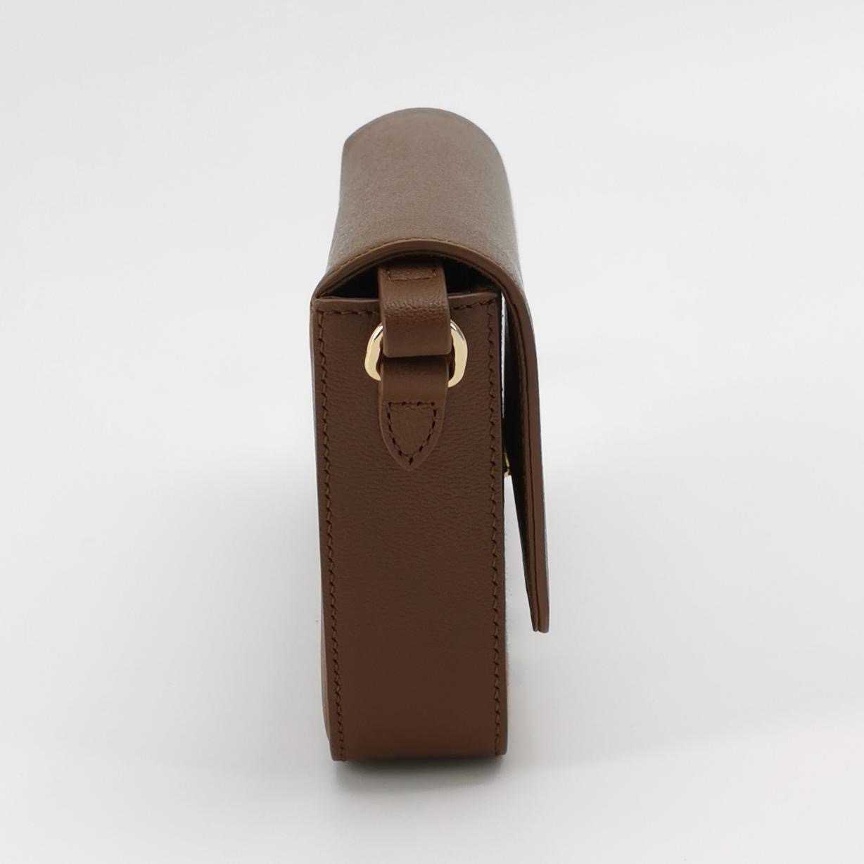 Burberry New Hampshire Shoulder Bag House Check Canvas and Leather Small — photo 5 of 13