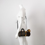 Louis Vuitton(LV) Keepall Bandouliere Bag Monogram Canvas with LV Friends Plush Monkey XS — thumbnail 2