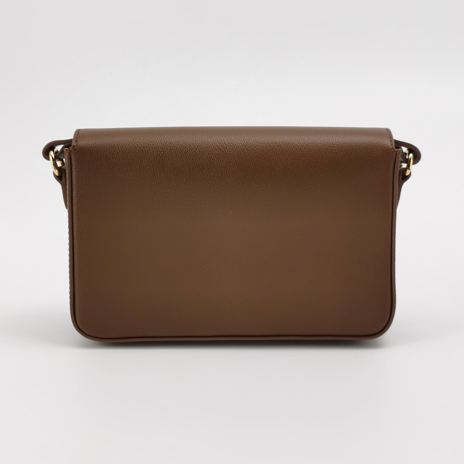 Burberry New Hampshire Shoulder Bag House Check Canvas and Leather Small — photo 3 of 13