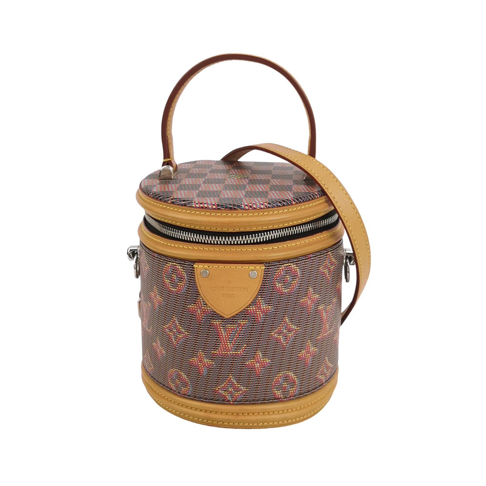 Louis Vuitton(LV) Cannes Handbag Damier Monogram LV Pop Canvas — photo 1 of 22