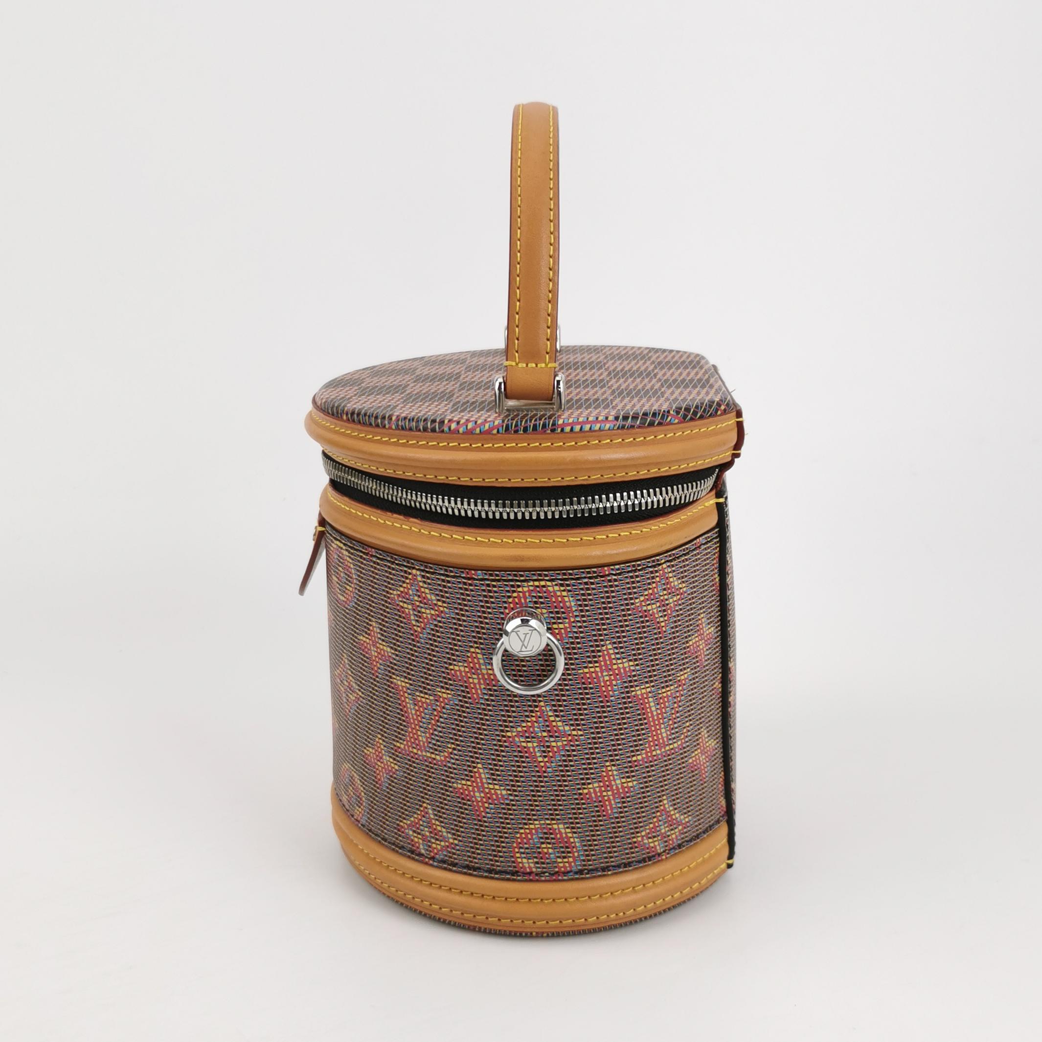 Louis Vuitton(LV) Cannes Handbag Damier Monogram LV Pop Canvas — photo 3 of 22