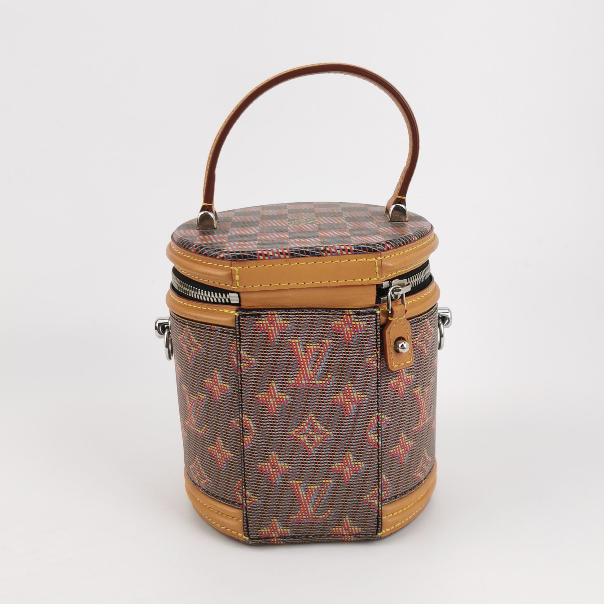 Louis Vuitton(LV) Cannes Handbag Damier Monogram LV Pop Canvas — photo 5 of 22