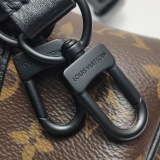 Louis Vuitton(LV) Keepall Bandouliere Bag Monogram Canvas with LV Friends Plush Monkey XS — thumbnail 12