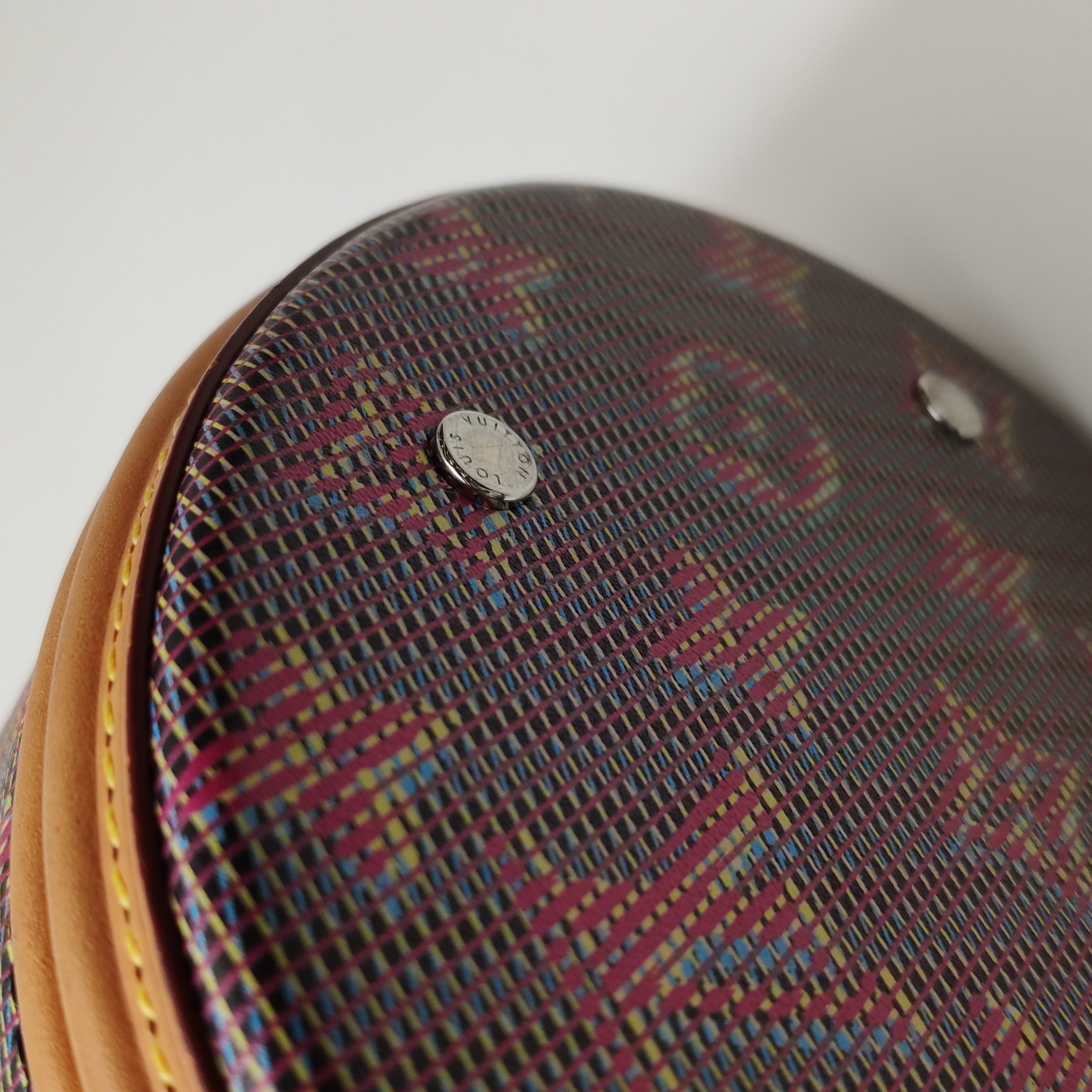 Louis Vuitton(LV) Cannes Handbag Damier Monogram LV Pop Canvas — photo 19 of 22