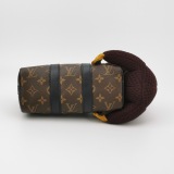 Louis Vuitton(LV) Keepall Bandouliere Bag Monogram Canvas with LV Friends Plush Monkey XS — thumbnail 6
