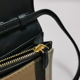 Burberry Hampshire Wallet on Chain Leather and House Check Canvas — thumbnail 8