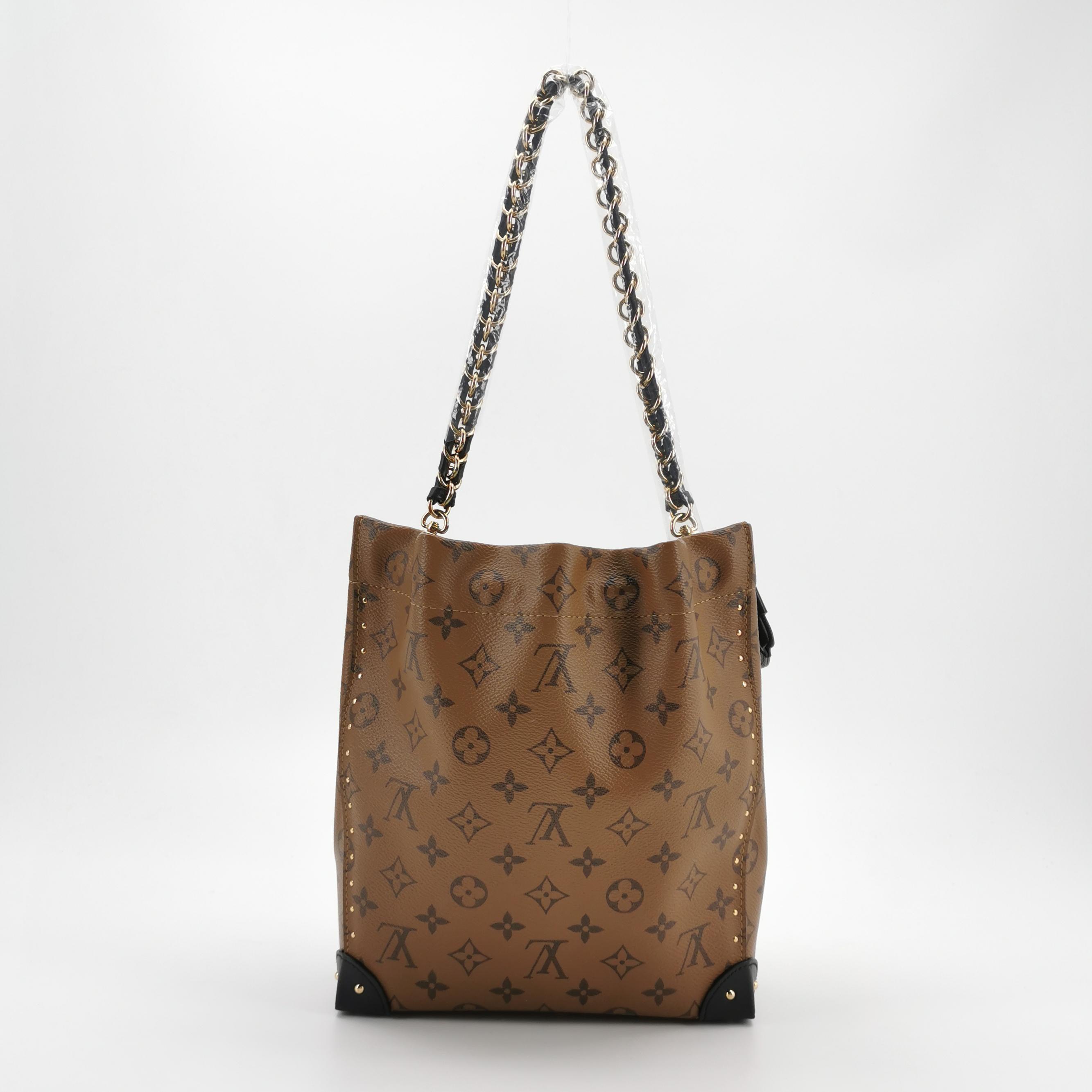 Louis Vuitton(LV) Noe Trunk Bag Reverse Monogram Canvas PM — photo 5 of 13