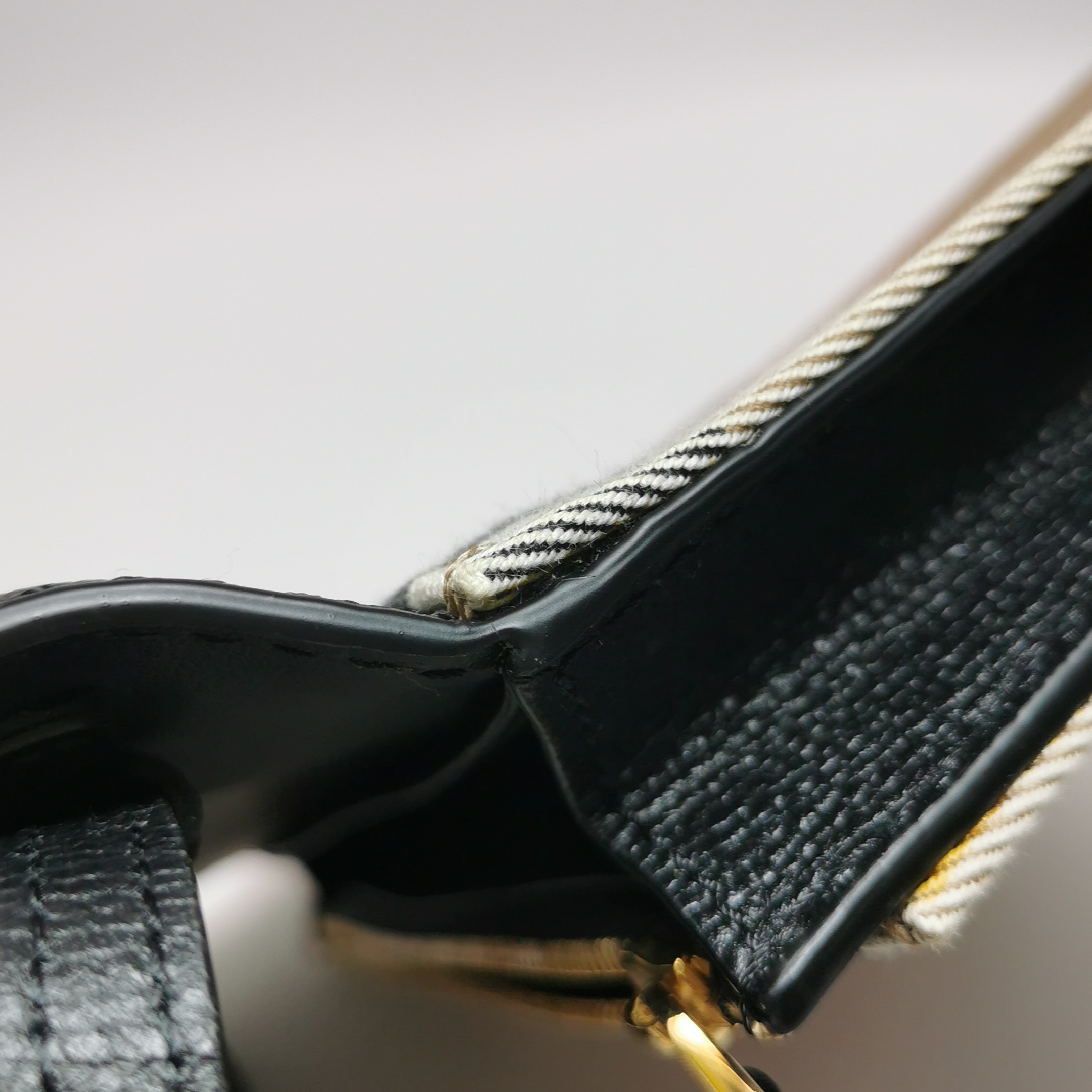 Burberry Hampshire Wallet on Chain Leather and House Check Canvas — photo 15 of 15