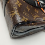 Louis Vuitton(LV) Keepall Bandouliere Bag Monogram Canvas with LV Friends Plush Monkey XS — thumbnail 15