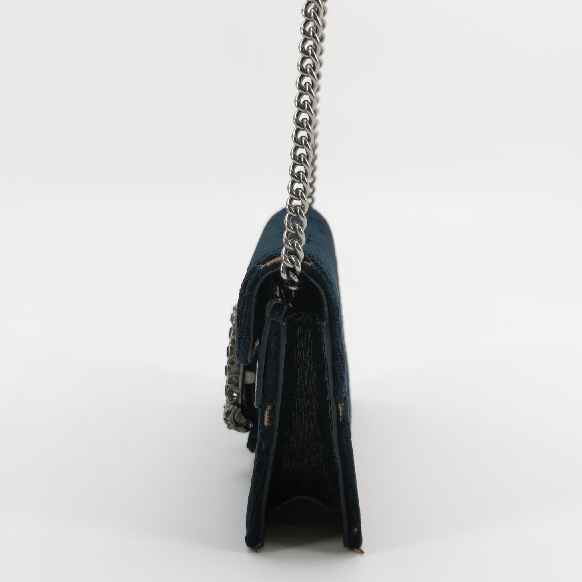 Gucci Dionysus Bag GG Denim Super Mini — photo 3 of 18