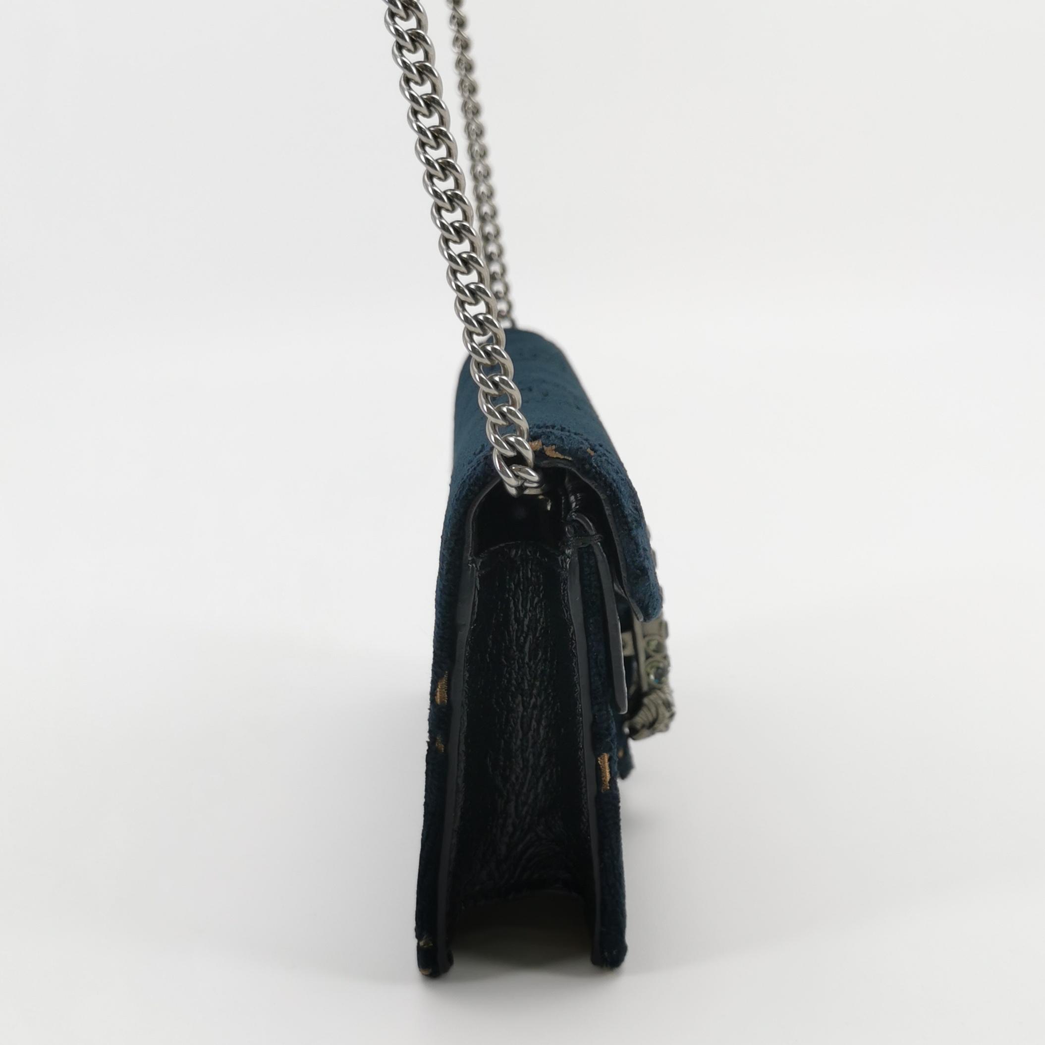 Gucci Dionysus Bag GG Denim Super Mini — photo 4 of 18