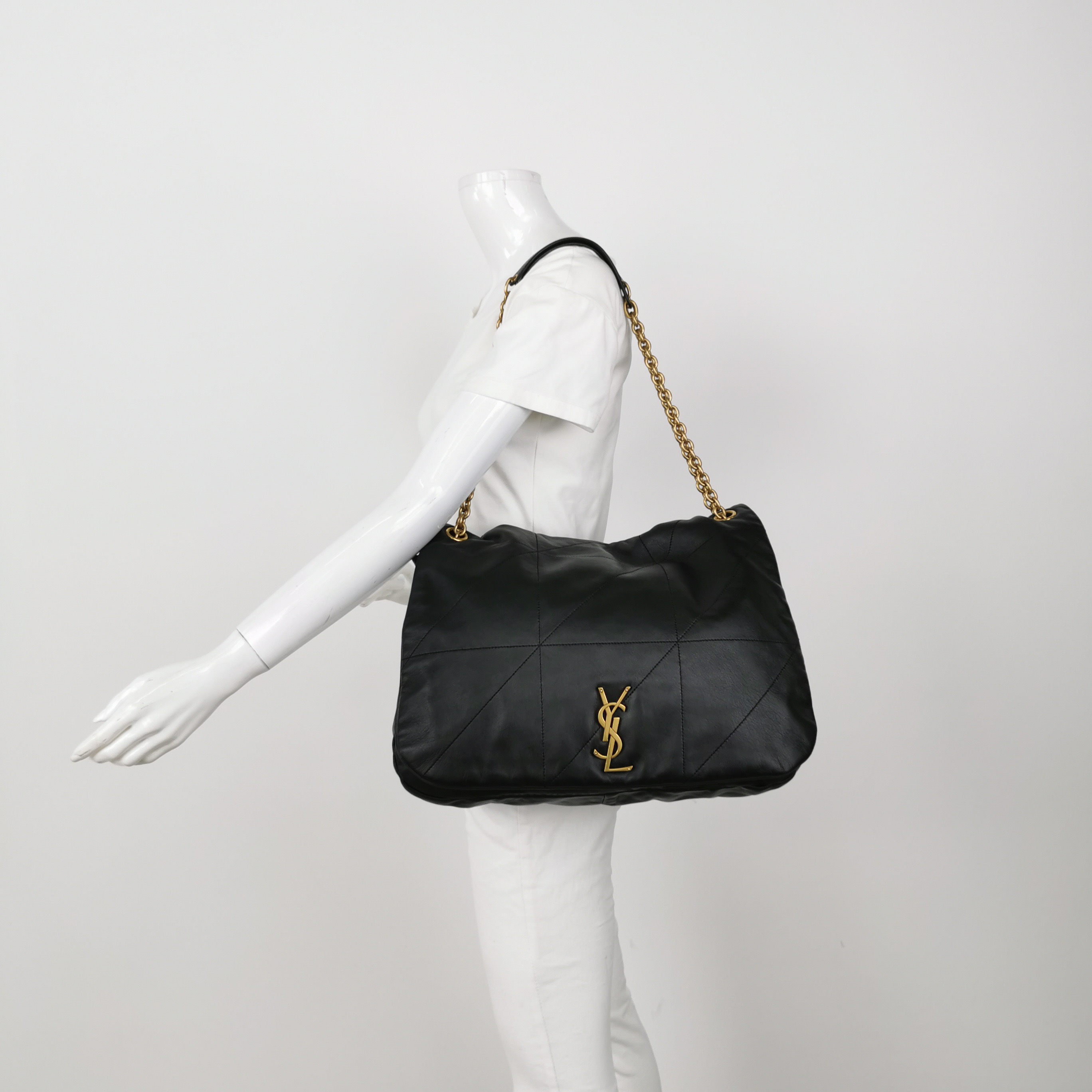 Saint Laurent Jamie 4.3 Shoulder Bag Quilted Leather Large — alternate view