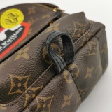 Louis Vuitton(LV) Palm Springs Backpack Limited Edition Monogram Canvas Mini — thumbnail 11
