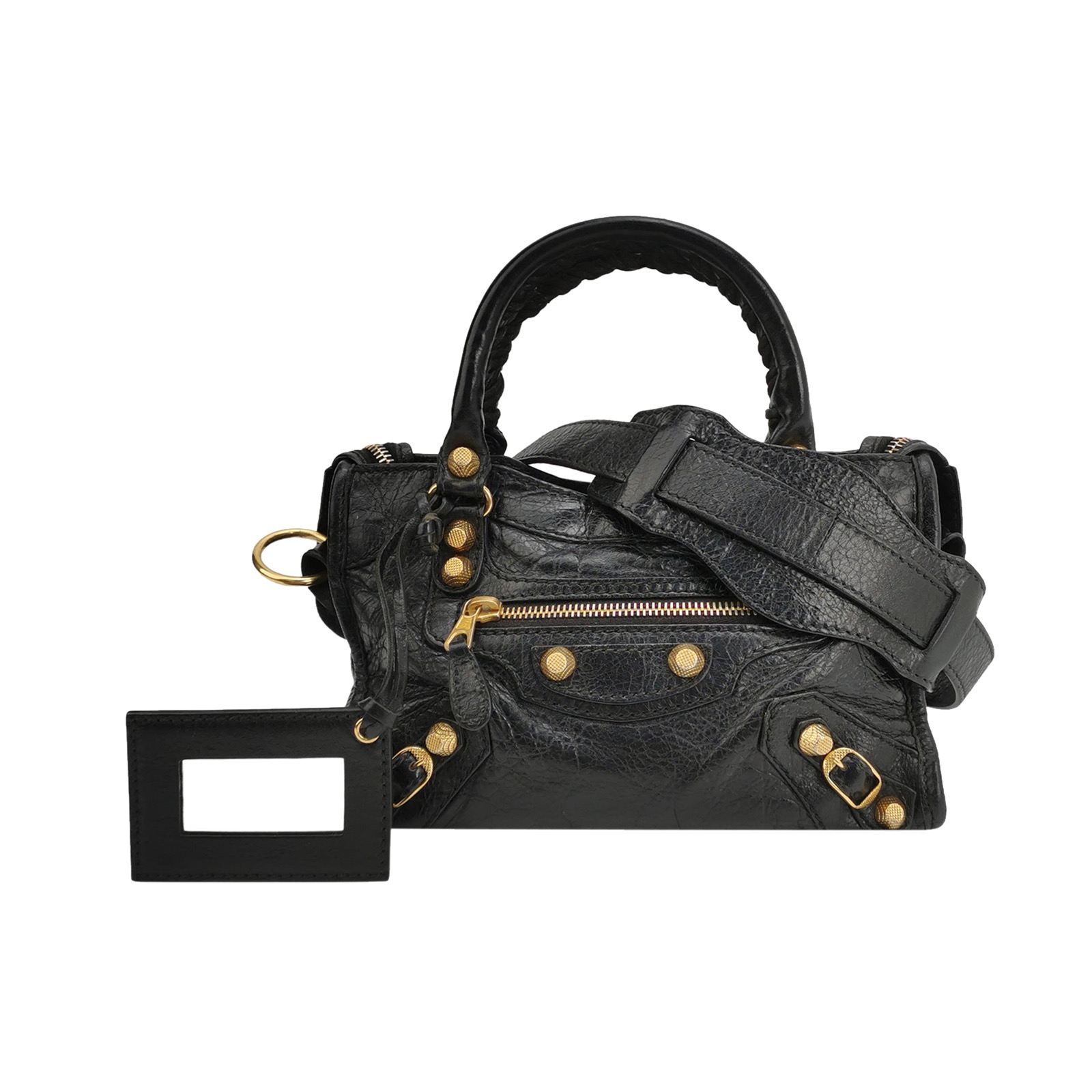 Balenciaga City Classic Studs Bag Leather Mini — photo 1 of 21