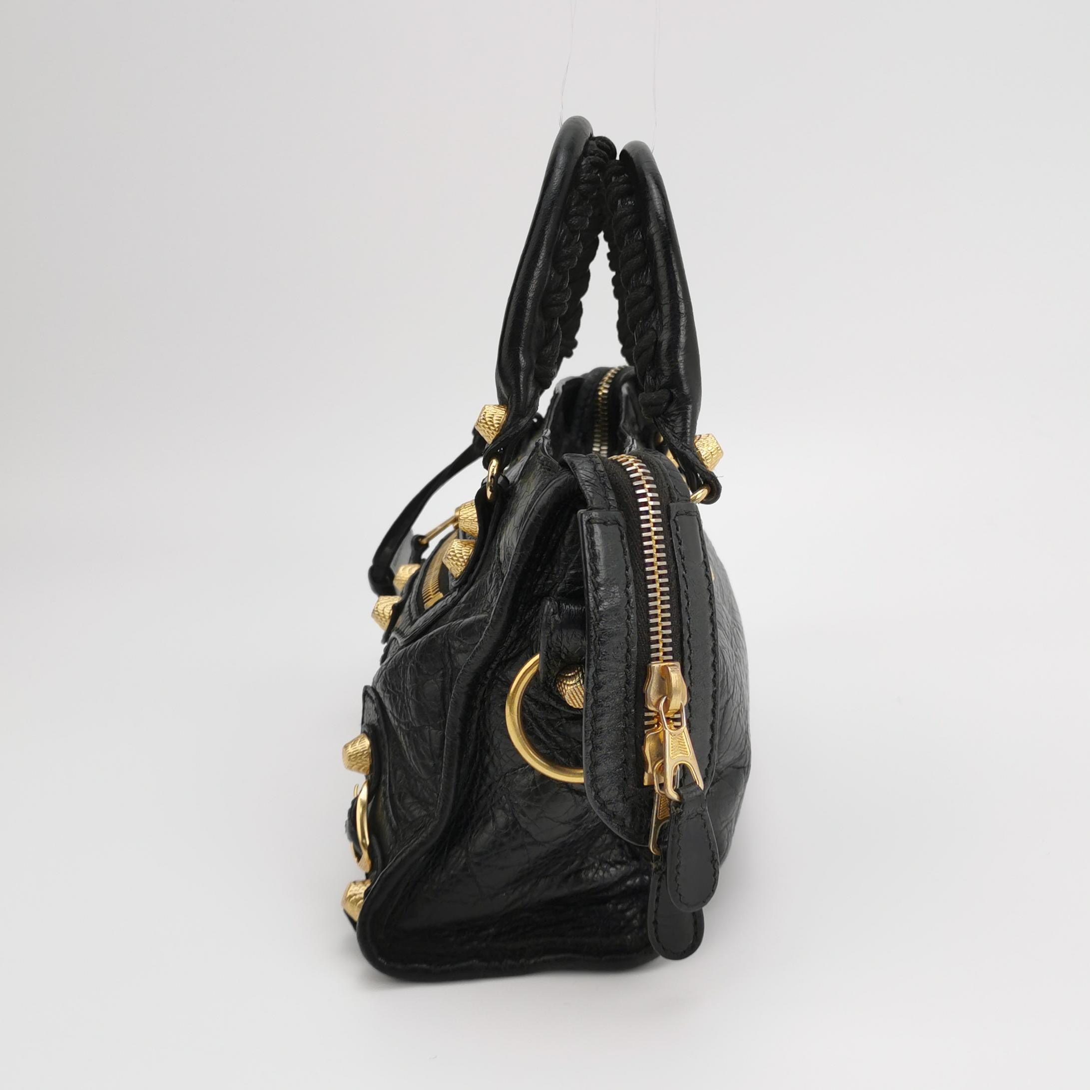 Balenciaga City Classic Studs Bag Leather Mini — photo 3 of 21