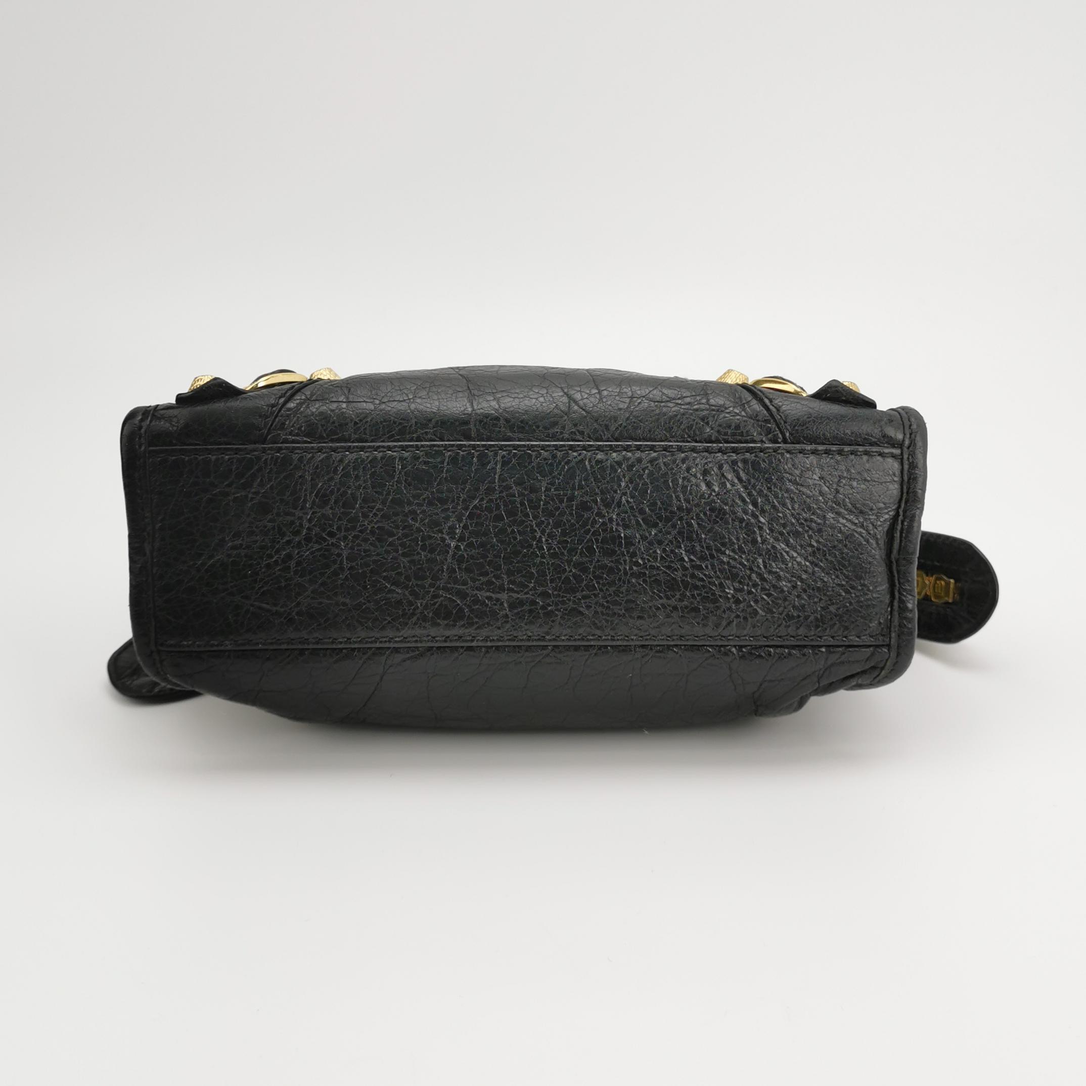 Balenciaga City Classic Studs Bag Leather Mini — photo 6 of 21