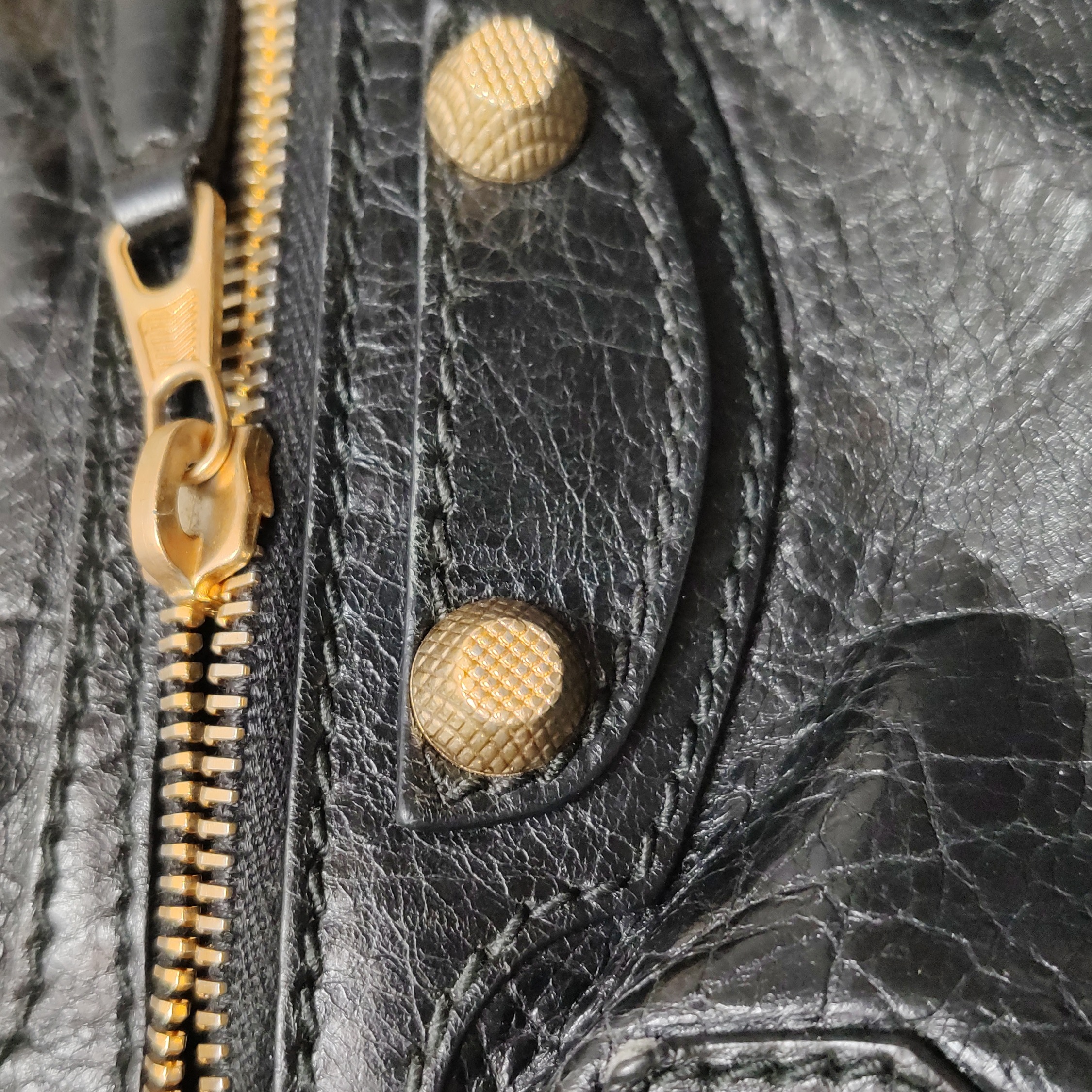 Balenciaga City Classic Studs Bag Leather Mini — photo 10 of 21
