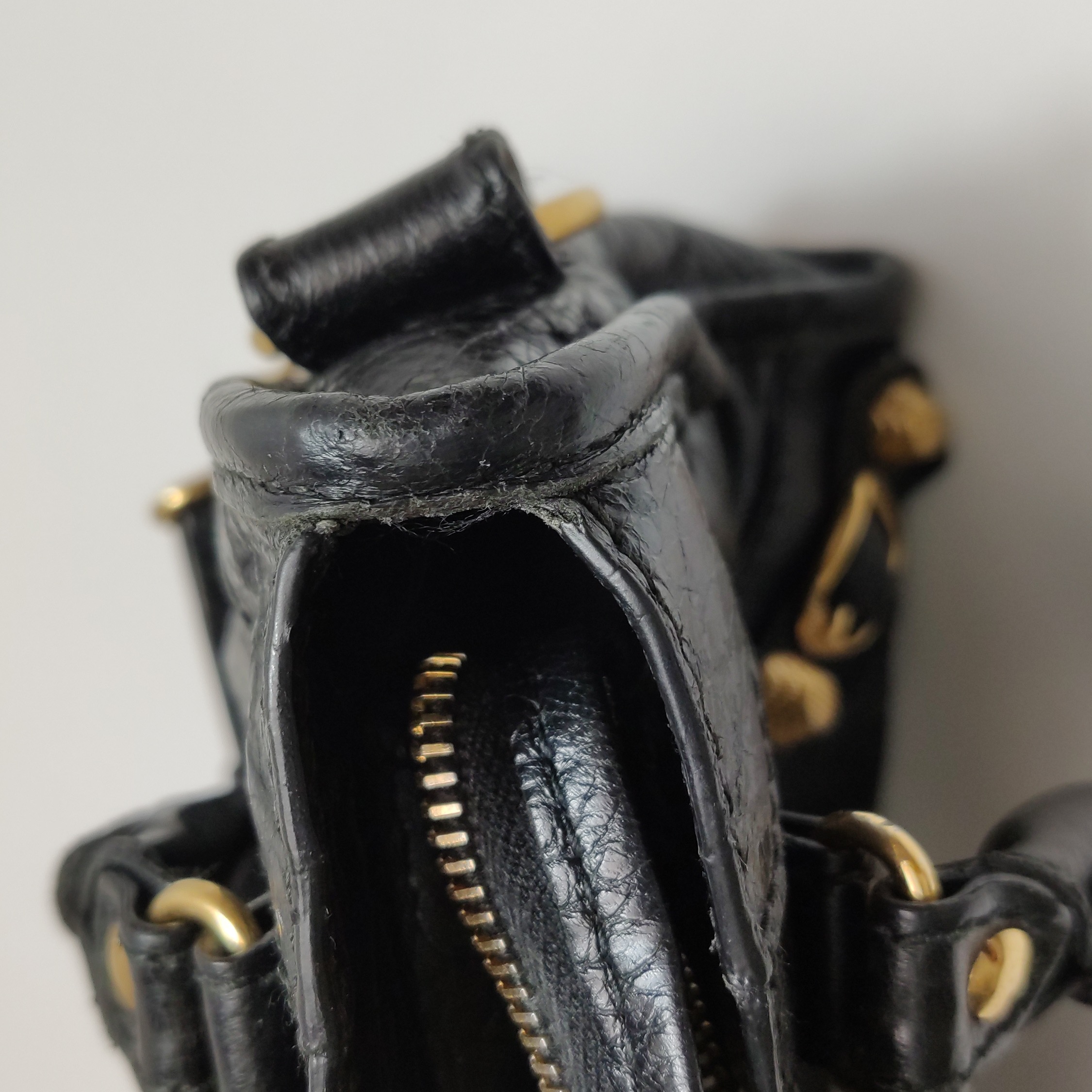 Balenciaga City Classic Studs Bag Leather Mini — photo 11 of 21