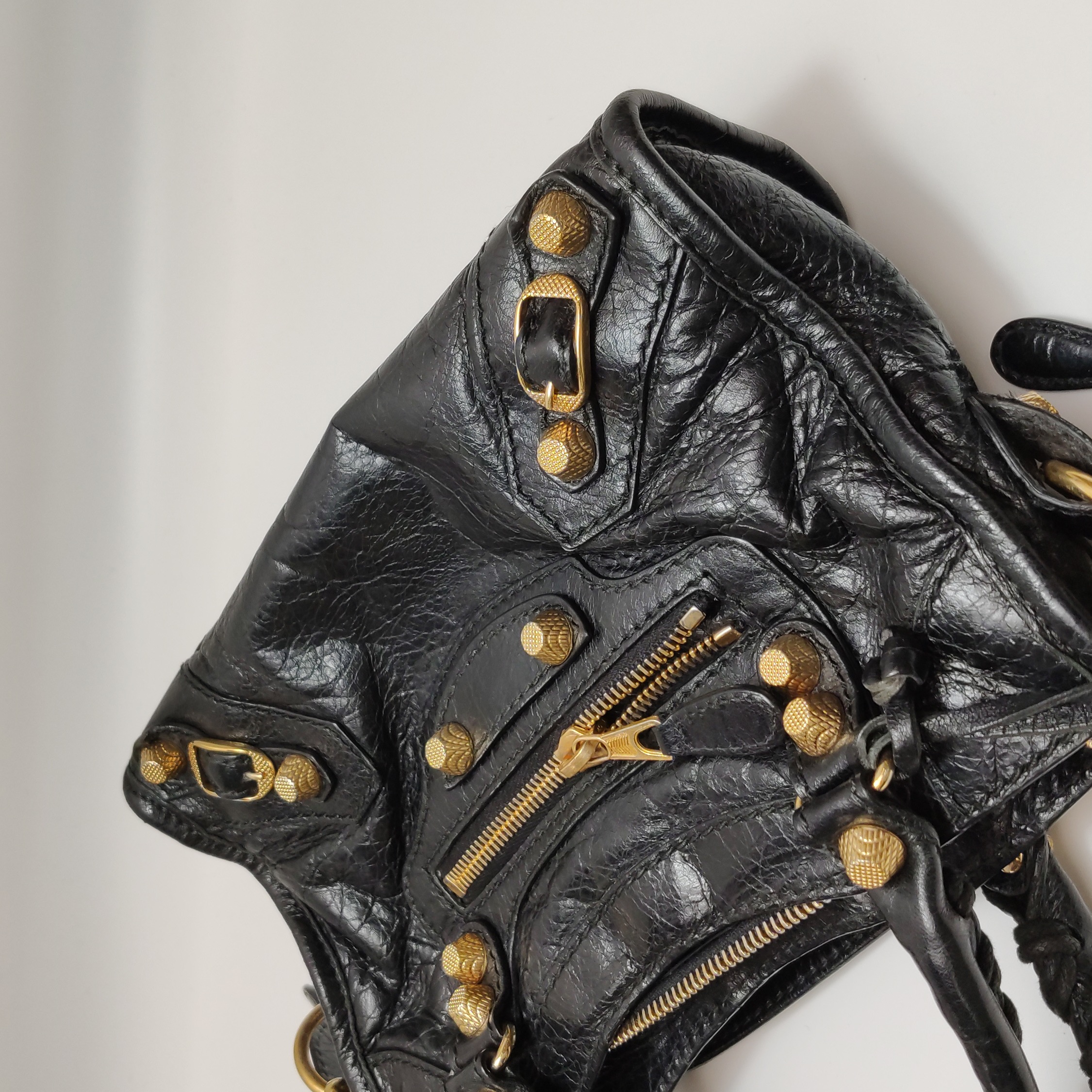 Balenciaga City Classic Studs Bag Leather Mini — photo 20 of 21