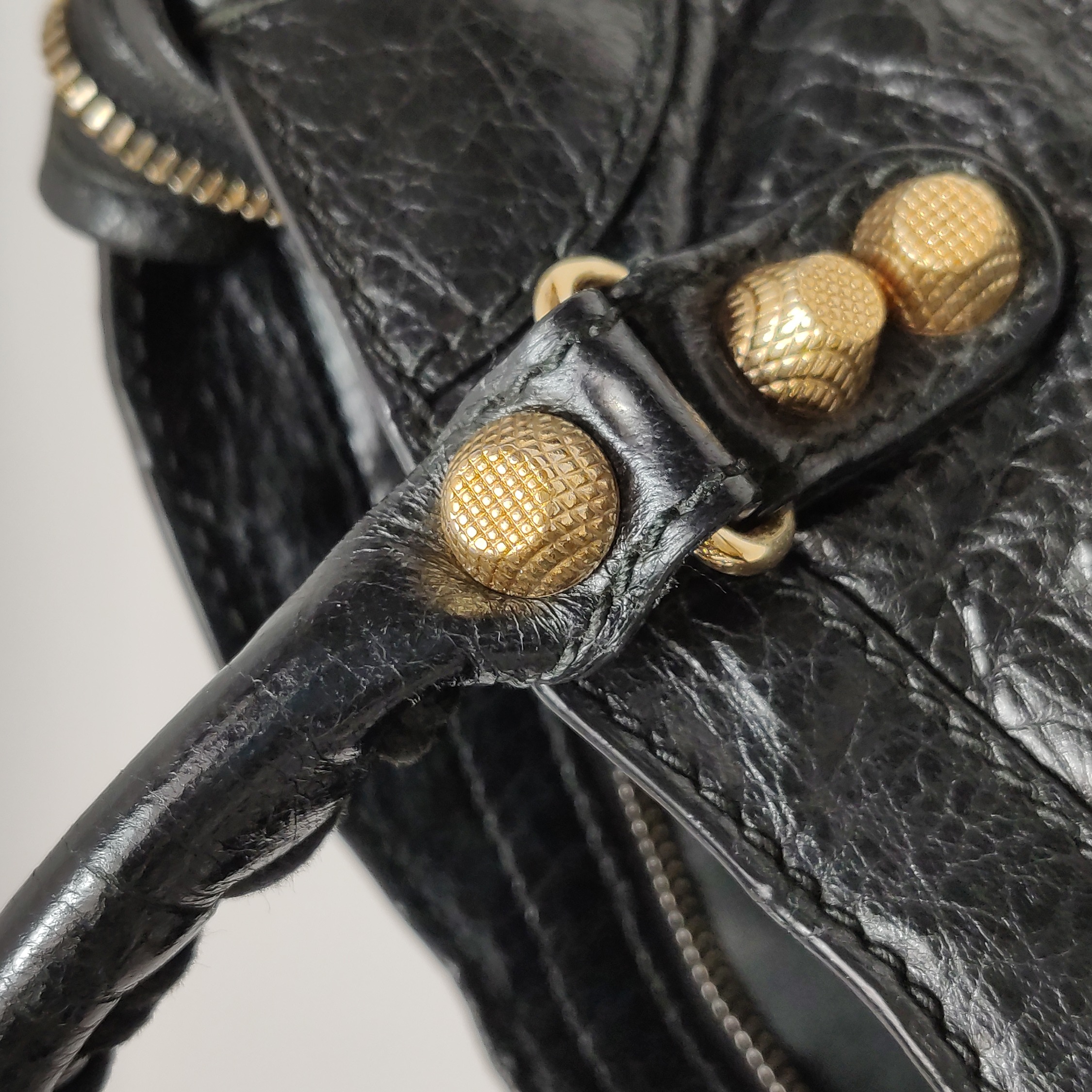 Balenciaga City Classic Studs Bag Leather Mini — photo 14 of 21