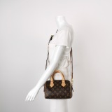 Louis Vuitton(LV) Speedy Bandouliere Bag Monogram Canvas 20 — thumbnail 2