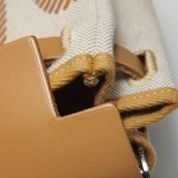Hermes Herbag Zip Relief Brides de Gala Toile and Leather 31 — thumbnail 9