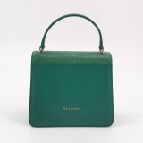 Bvlgari Serpenti Forever Top Handle Bag Leather and Stingray Small — thumbnail 5