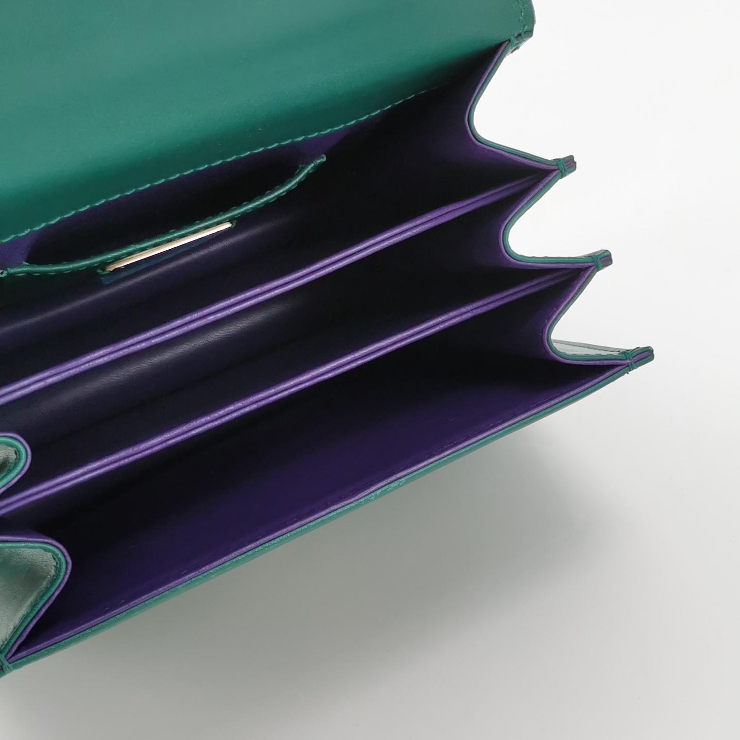 Bvlgari Serpenti Forever Top Handle Bag Leather and Stingray Small — photo 8 of 26