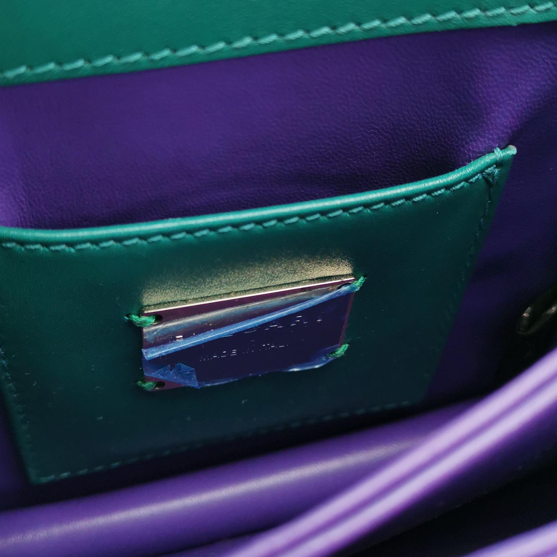 Bvlgari Serpenti Forever Top Handle Bag Leather and Stingray Small — photo 9 of 26
