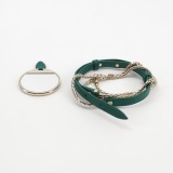 Bvlgari Serpenti Forever Top Handle Bag Leather and Stingray Small — thumbnail 7