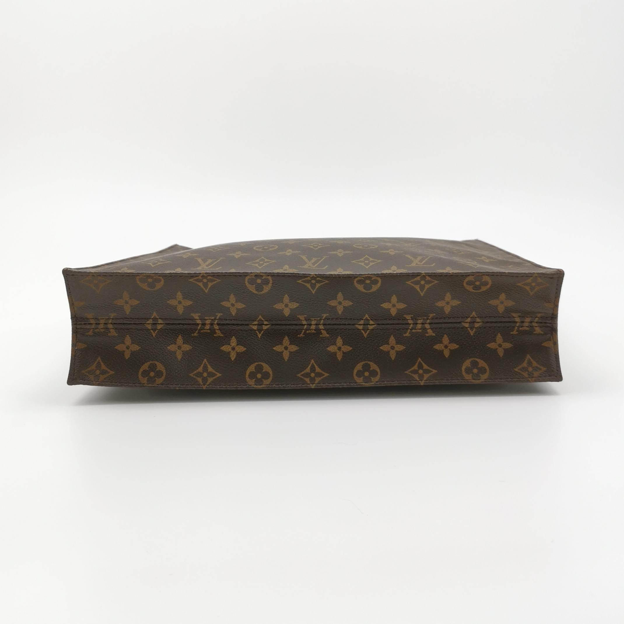 Louis Vuitton(LV) Sac Plat Bag Monogram Canvas — photo 6 of 18