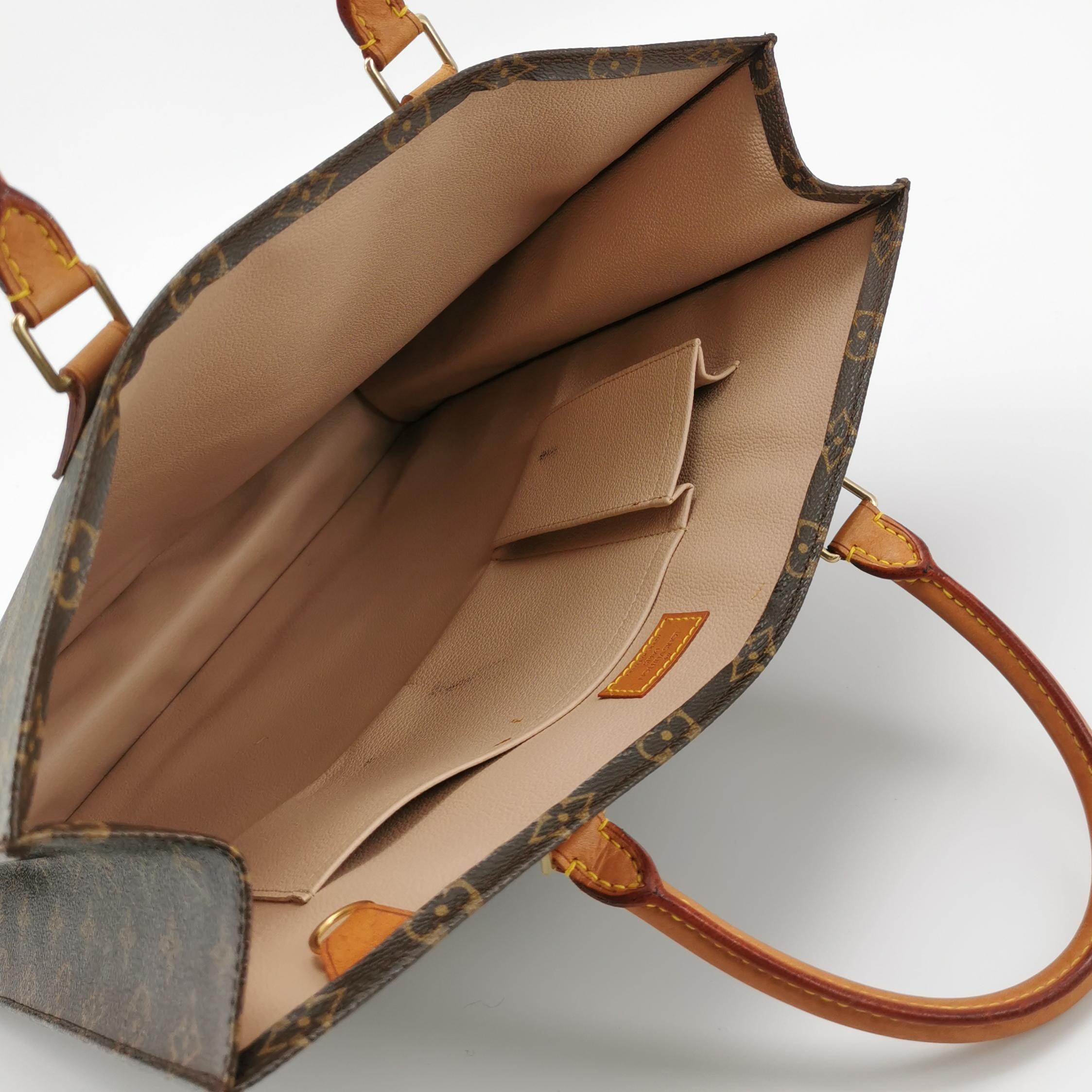 Louis Vuitton(LV) Sac Plat Bag Monogram Canvas — photo 7 of 18