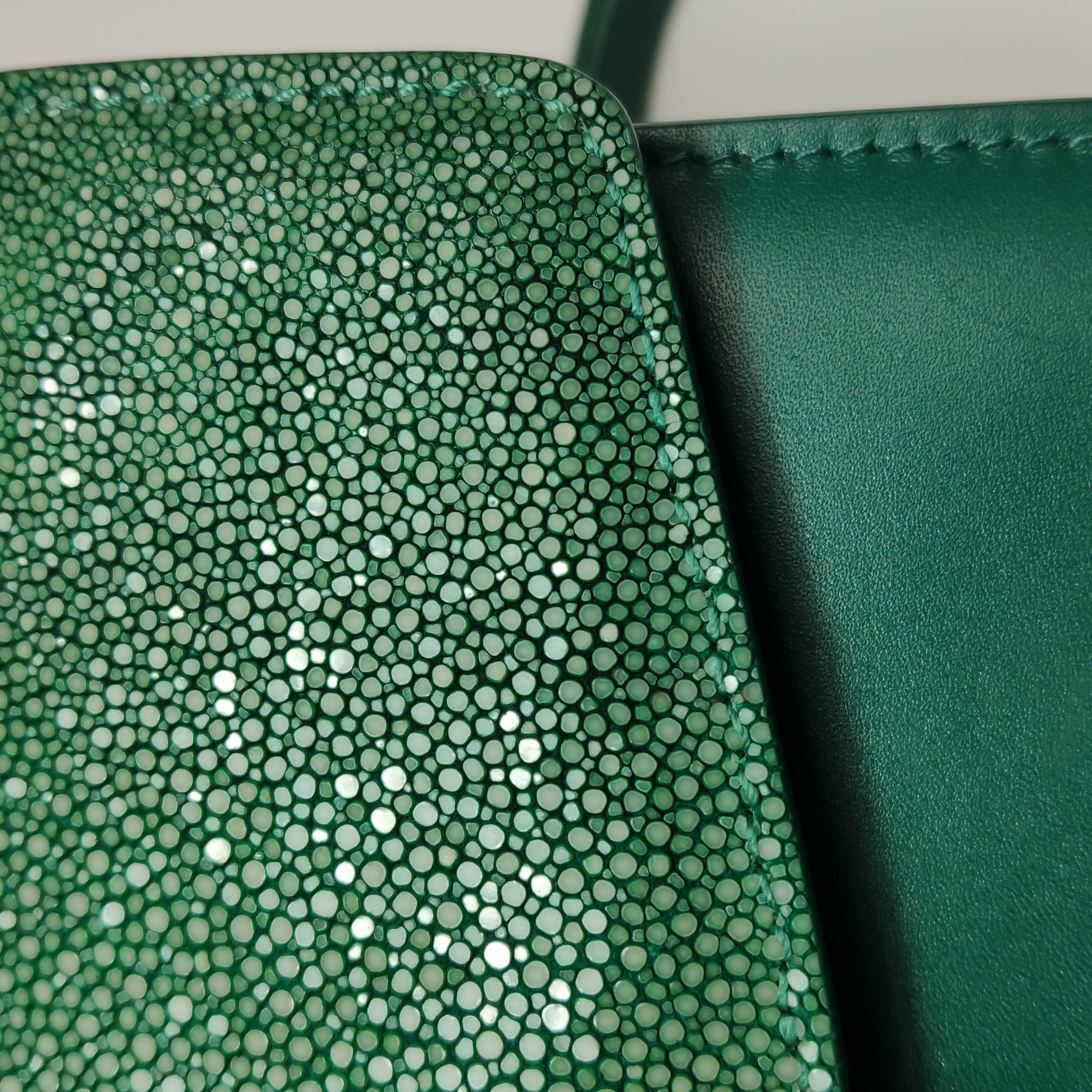 Bvlgari Serpenti Forever Top Handle Bag Leather and Stingray Small — photo 18 of 26