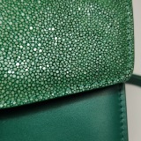 Bvlgari Serpenti Forever Top Handle Bag Leather and Stingray Small — thumbnail 18