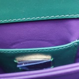 Bvlgari Serpenti Forever Top Handle Bag Leather and Stingray Small — thumbnail 10
