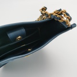 Chanel Matelasse Hobo Shoulder Bag Denim Leather — thumbnail 7