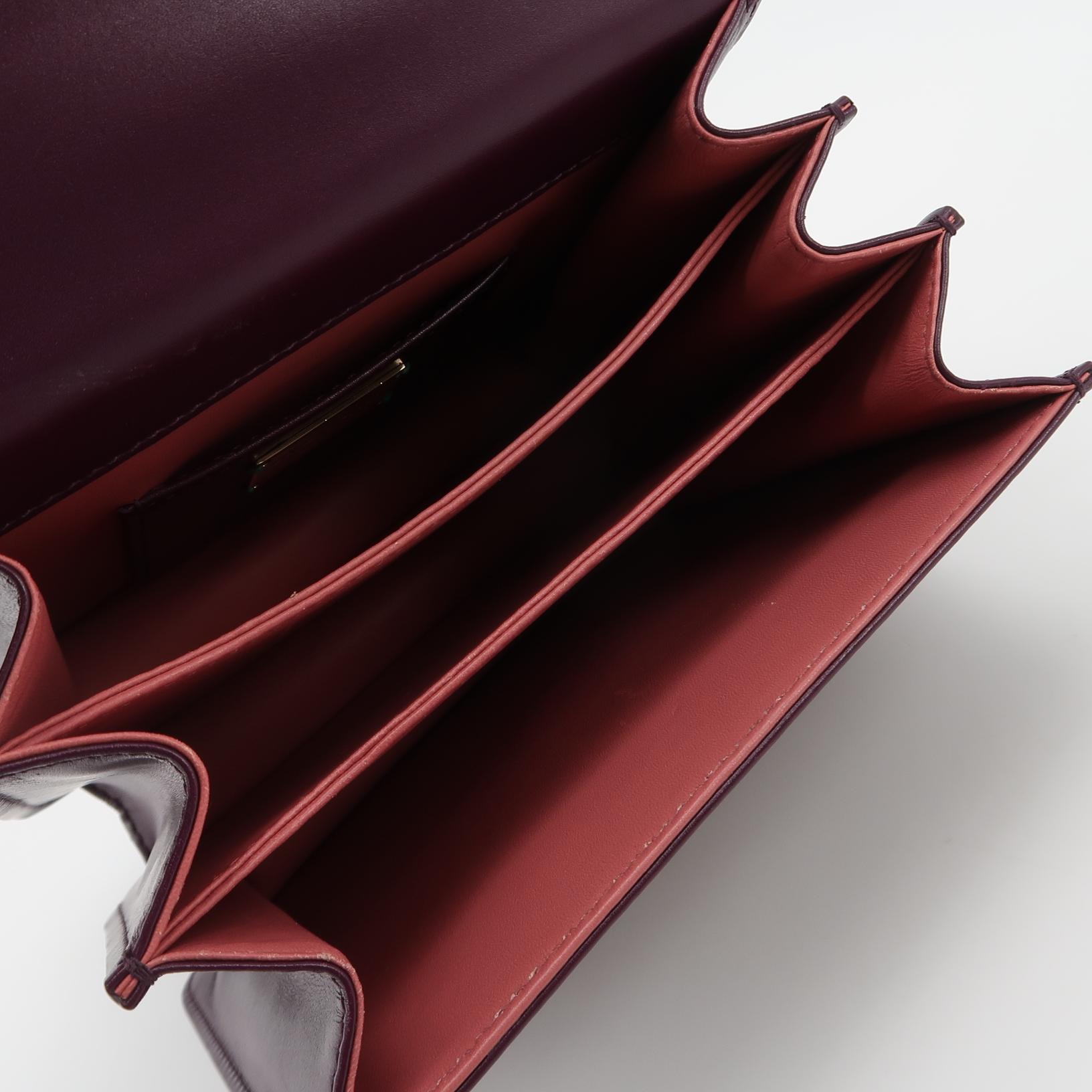 Bvlgari Serpenti Forever Top Handle Bag Leather and Stingray Small — photo 8 of 25