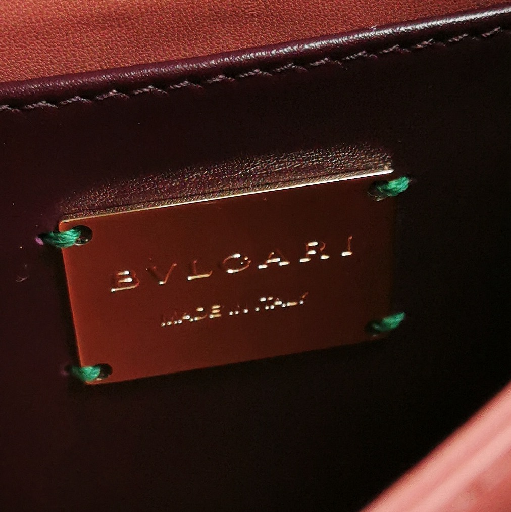 Bvlgari Serpenti Forever Top Handle Bag Leather and Stingray Small — photo 9 of 25