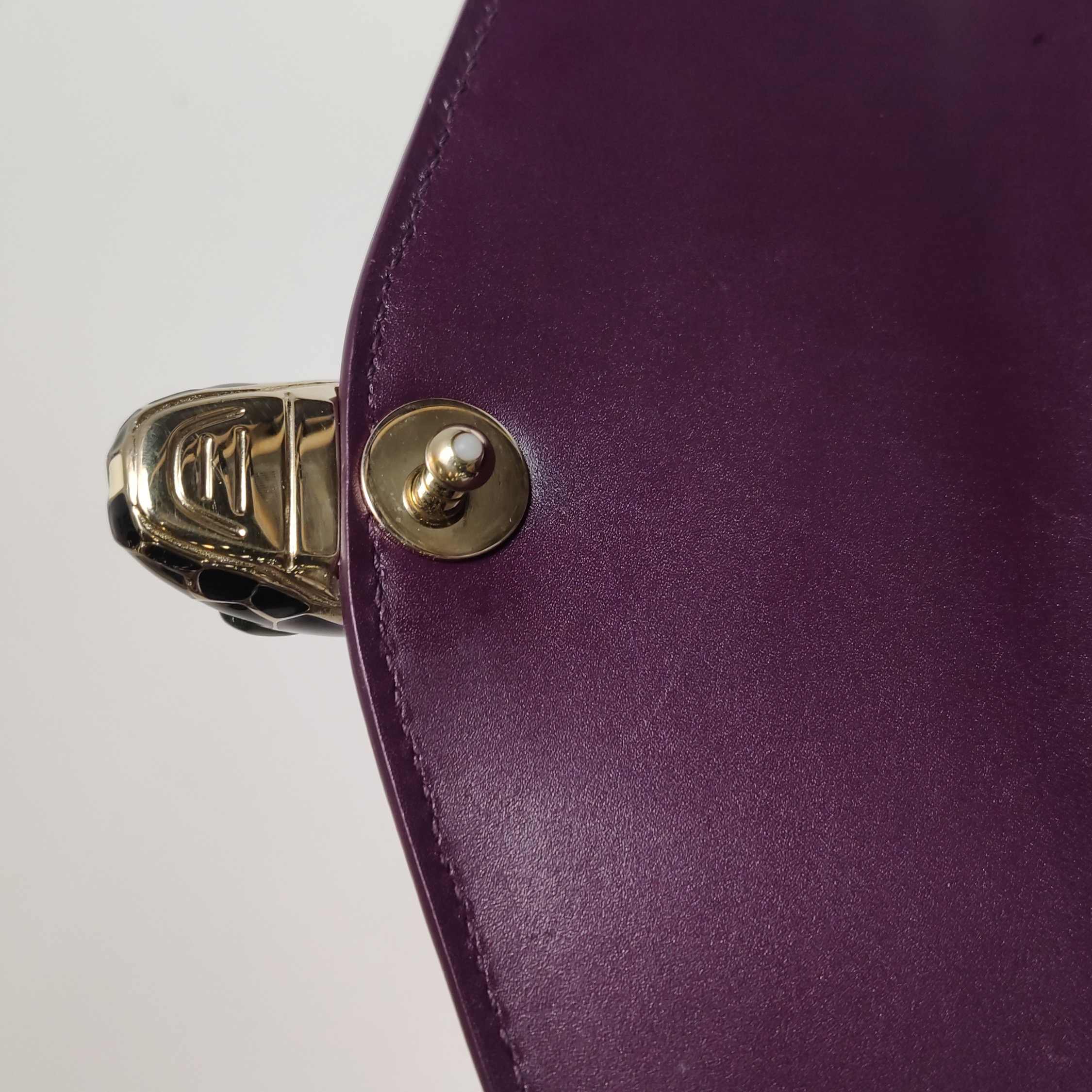 Bvlgari Serpenti Forever Top Handle Bag Leather and Stingray Small — photo 11 of 25