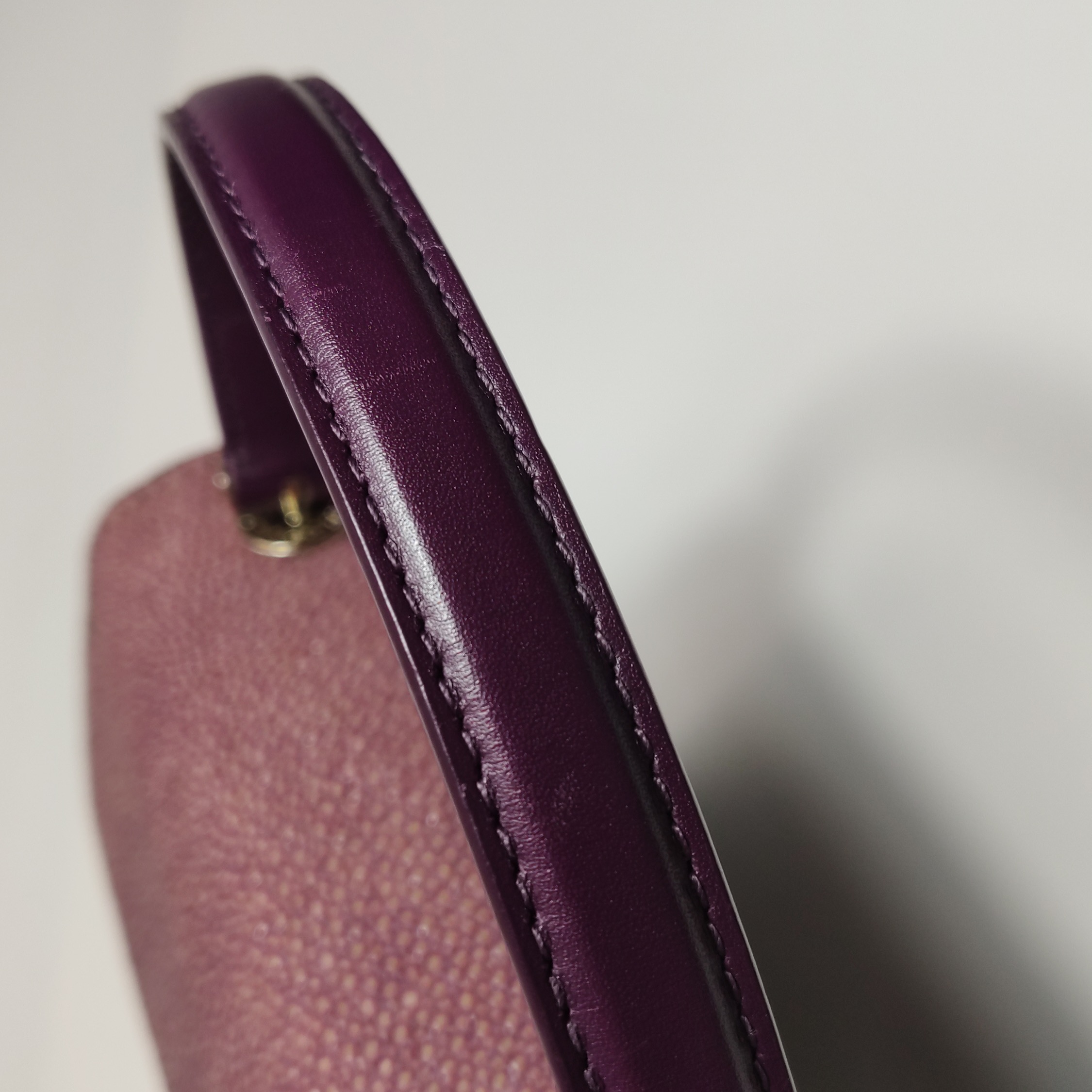Bvlgari Serpenti Forever Top Handle Bag Leather and Stingray Small — photo 21 of 25