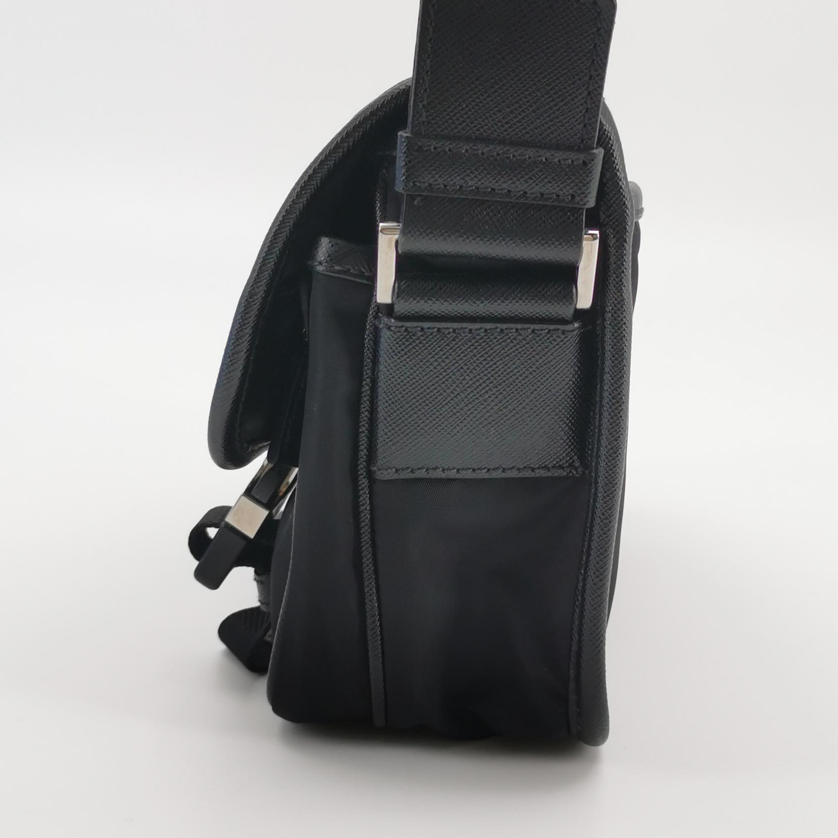 Prada Re-Nylon Crossbody Bag Nylon Black — photo 3 of 22