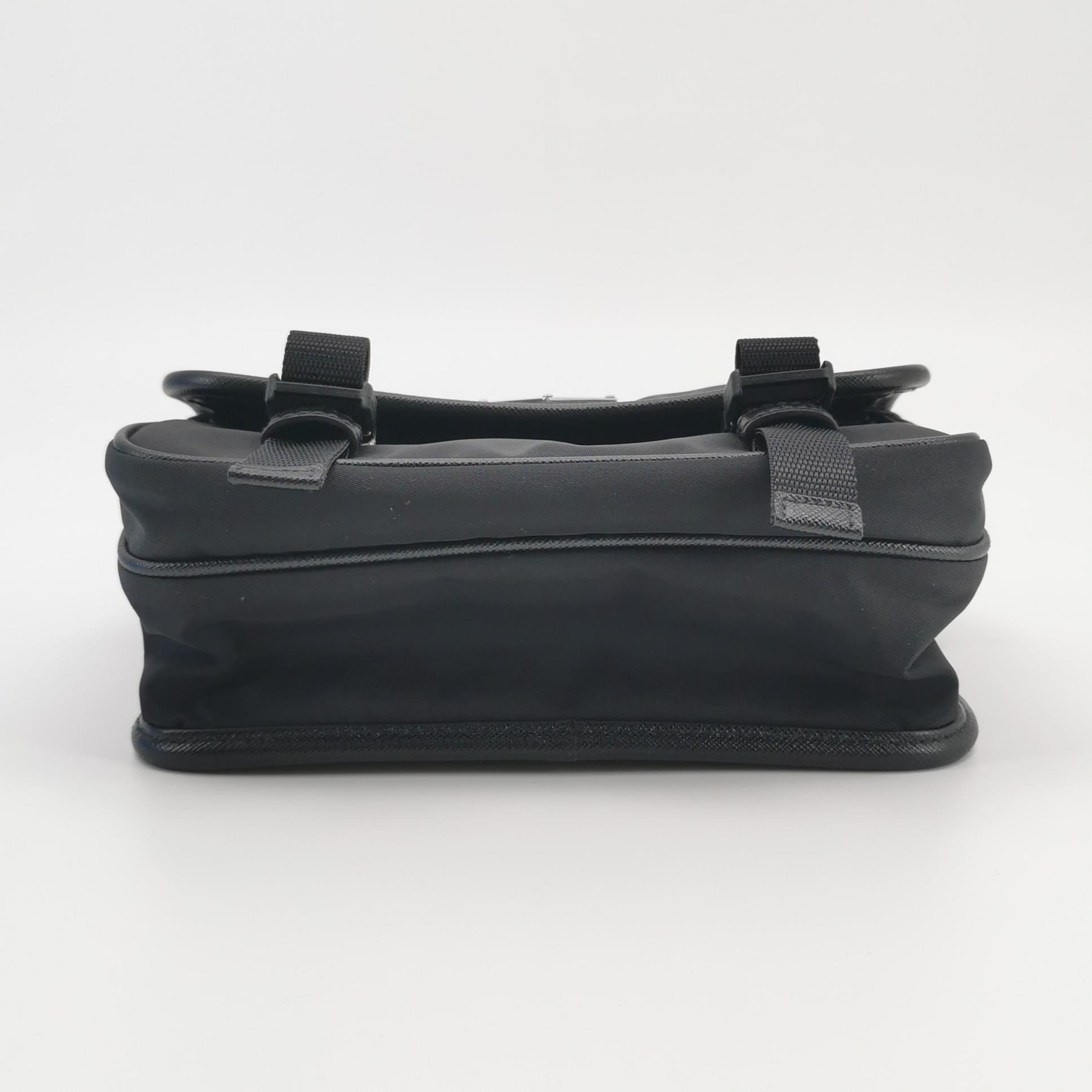 Prada Re-Nylon Crossbody Bag Nylon Black — photo 6 of 22
