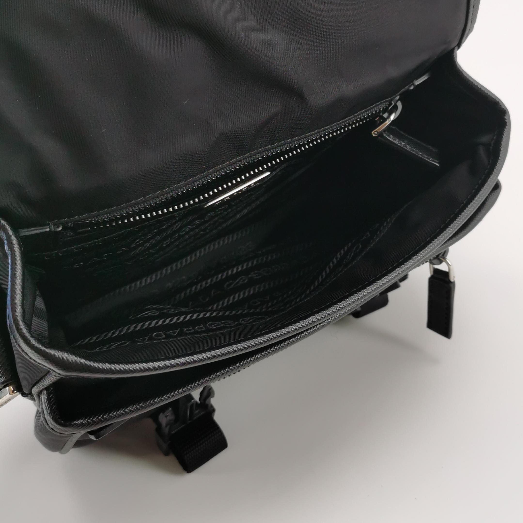 Prada Re-Nylon Crossbody Bag Nylon Black — photo 7 of 22