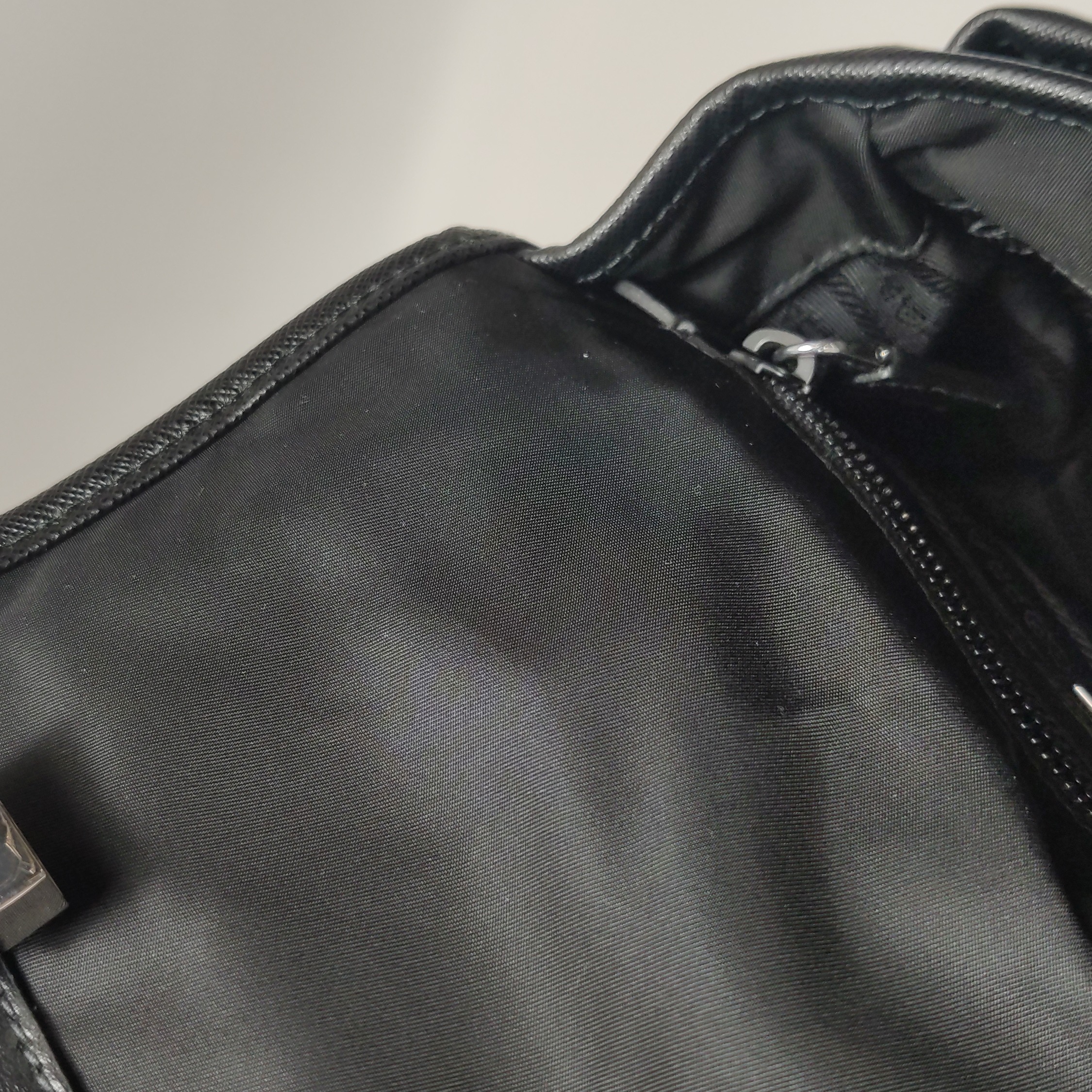 Prada Re-Nylon Crossbody Bag Nylon Black — photo 16 of 22