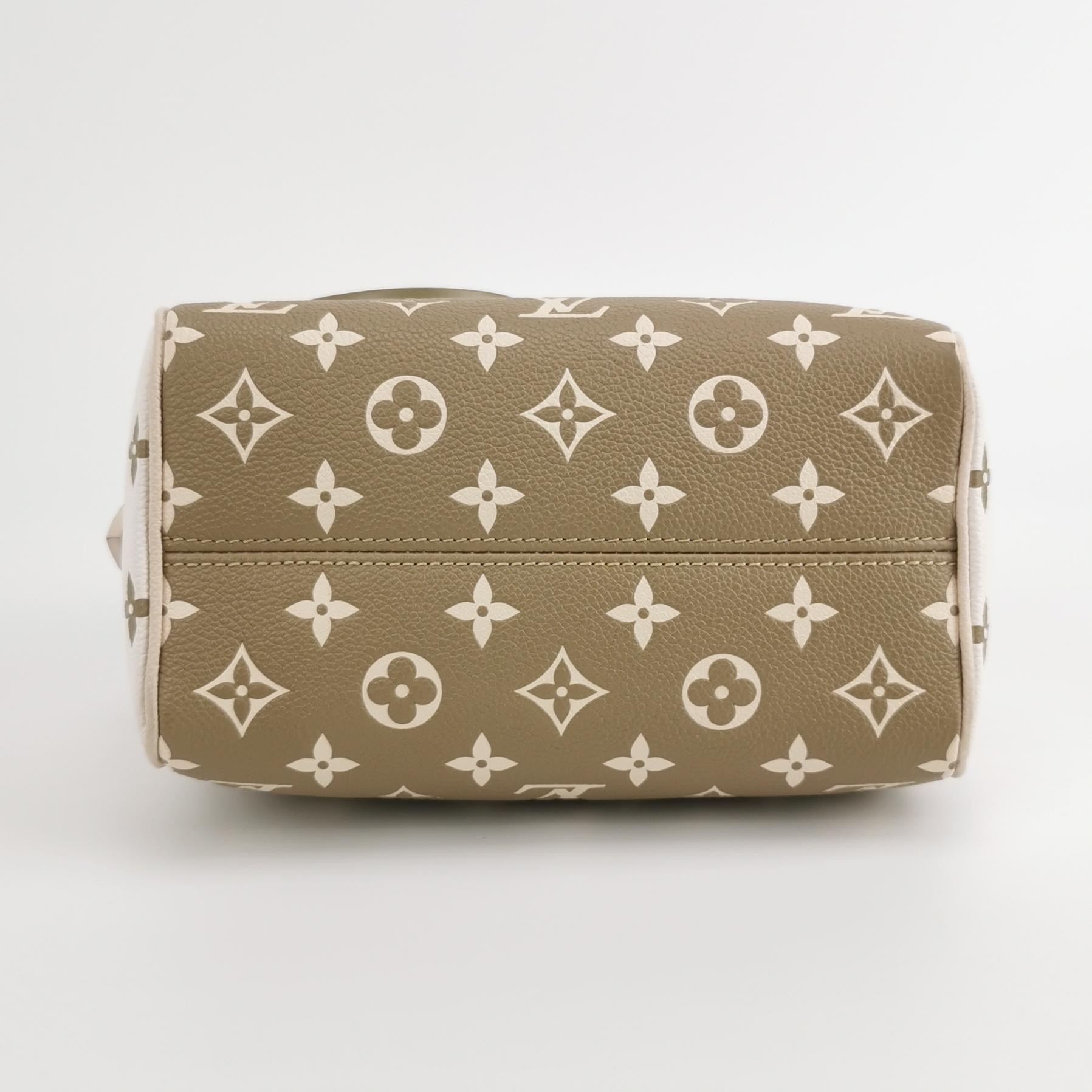 Louis Vuitton(LV) Speedy Bandouliere Bag Spring in the City Monogram Empreinte Leather 20 — photo 5 of 8