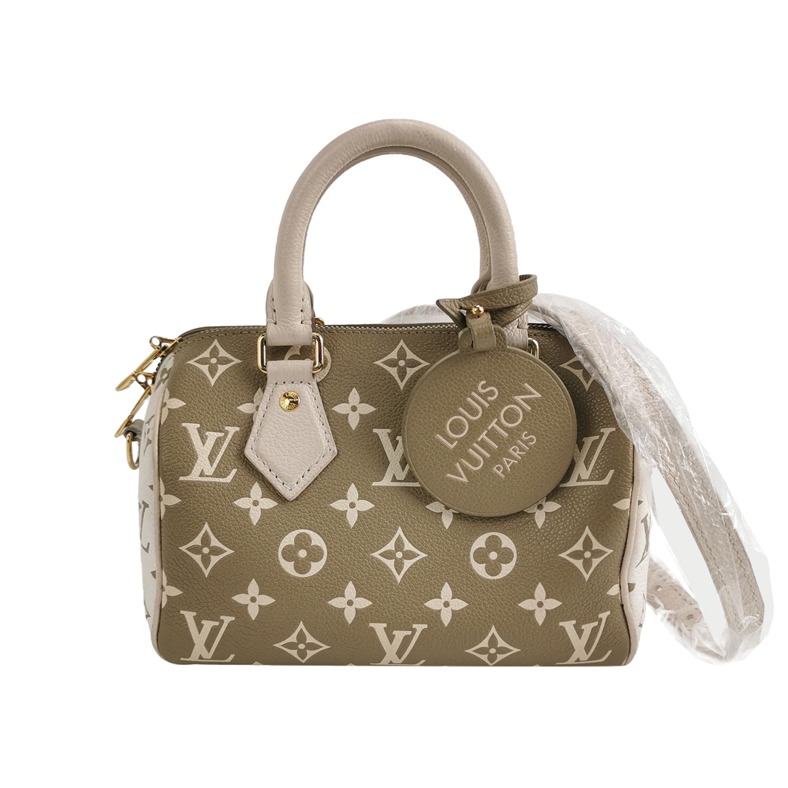 Louis Vuitton(LV) Speedy Bandouliere Bag Spring in the City Monogram Empreinte Leather 20 — photo 1 of 13