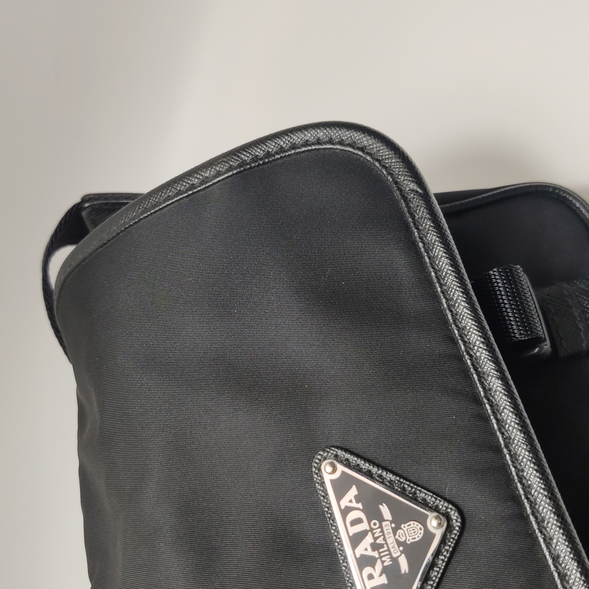 Prada Re-Nylon Crossbody Bag Nylon Black — photo 19 of 22