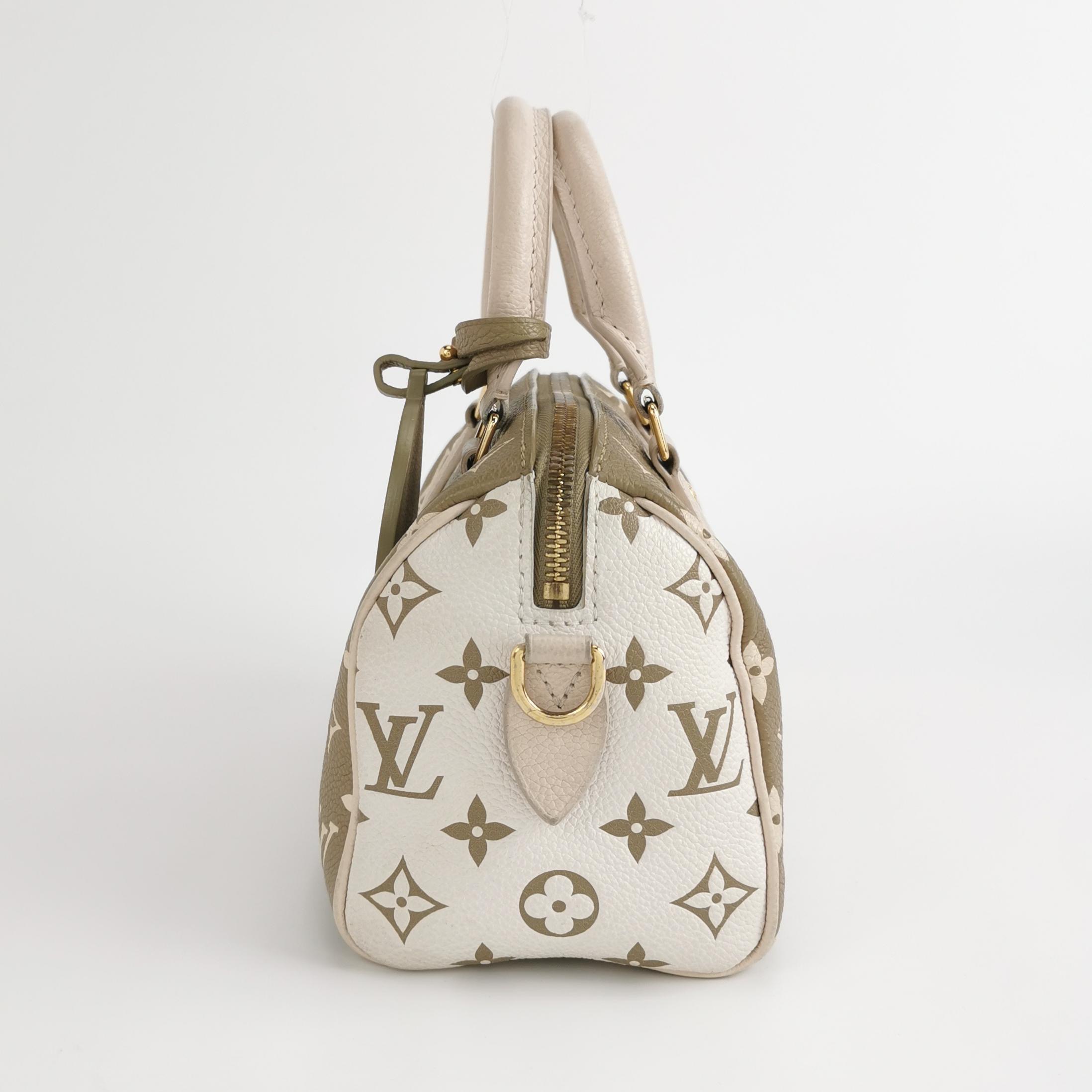 Louis Vuitton(LV) Speedy Bandouliere Bag Spring in the City Monogram Empreinte Leather 20 — photo 5 of 13