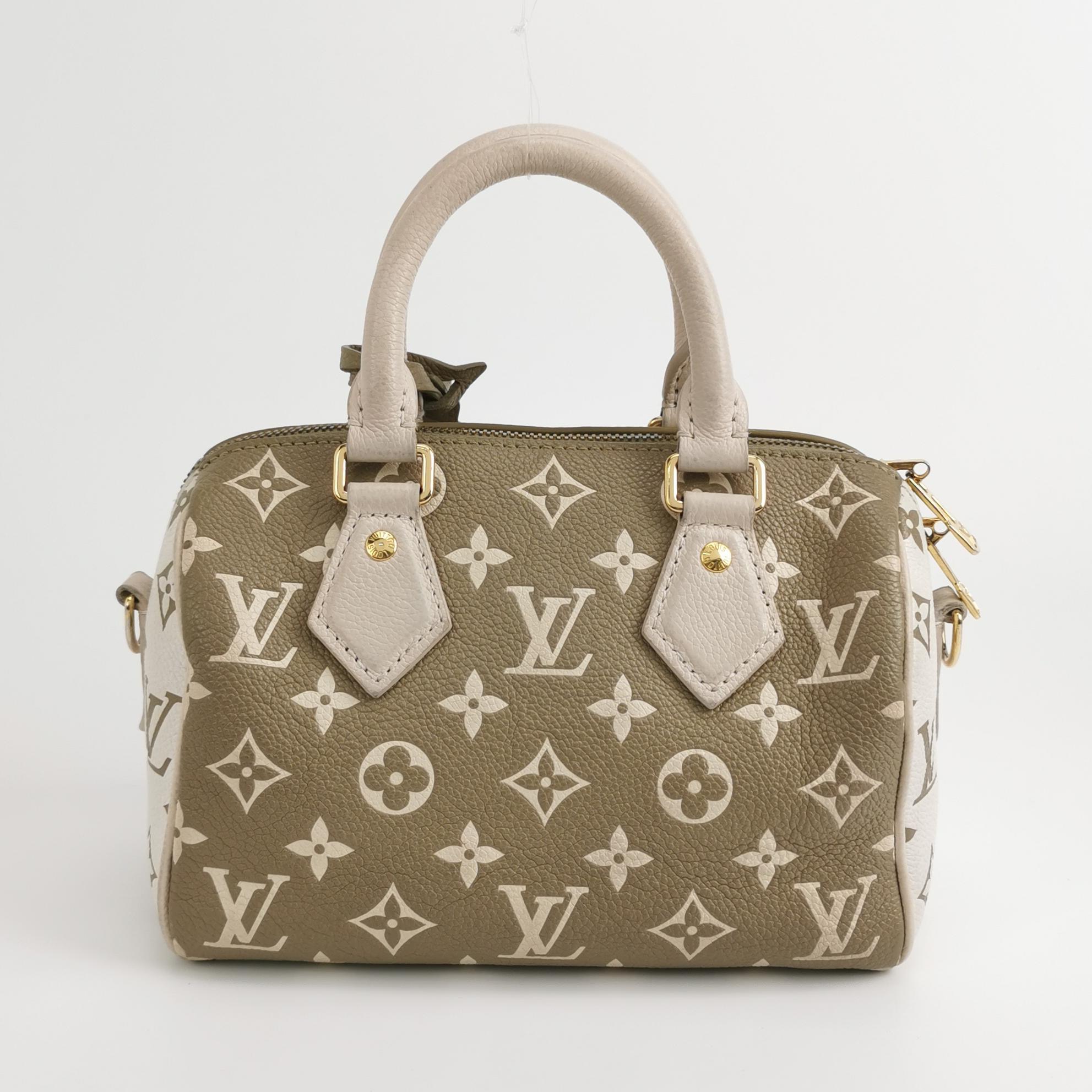 Louis Vuitton(LV) Speedy Bandouliere Bag Spring in the City Monogram Empreinte Leather 20 — photo 3 of 13